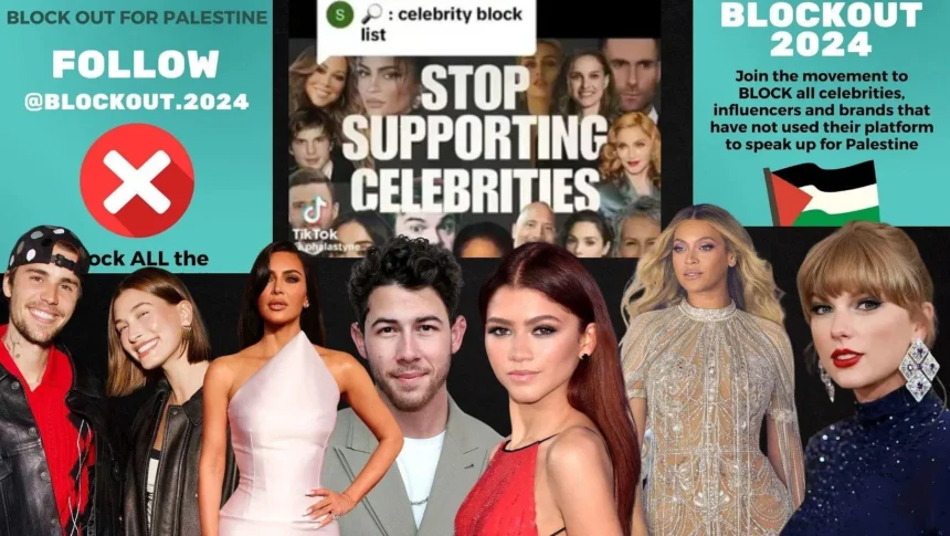 Siapa Artis yang Bungkam soal Palestina, Masuk Daftar Blockout 2024?