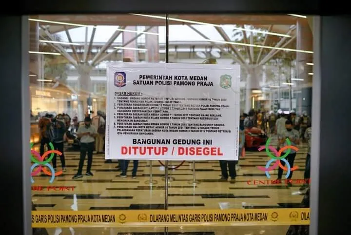 Wali Kota Medan, Bobby Nasution, Segel Mall Centre Point Karena Tunggakan Pajak Rp 250 Miliar