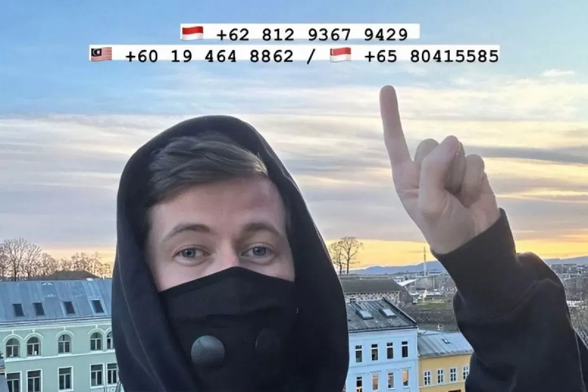 Alan Walker Sebar Nomor HP: Nomor Sang DJ Tersebar di Grup Whatsapp Keluarga