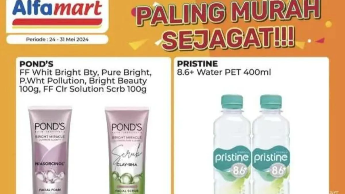 Serbu Promo Alfamart Paling Murah Sejagat: Hemat Belanja dari 24-31 Mei 2024