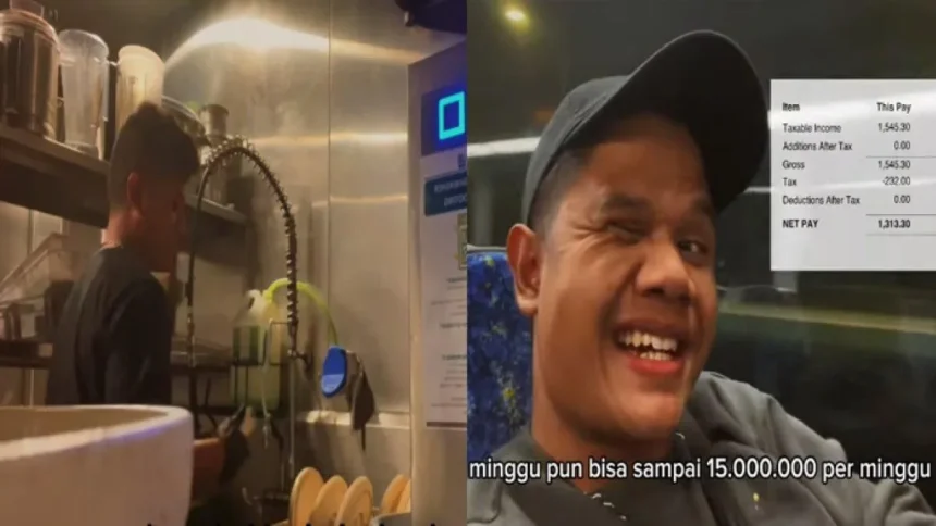 Jadi Tukang Cuci Piring di Gaji Rp 15 Juta! Berikut Tantangan yang Dialami Victor