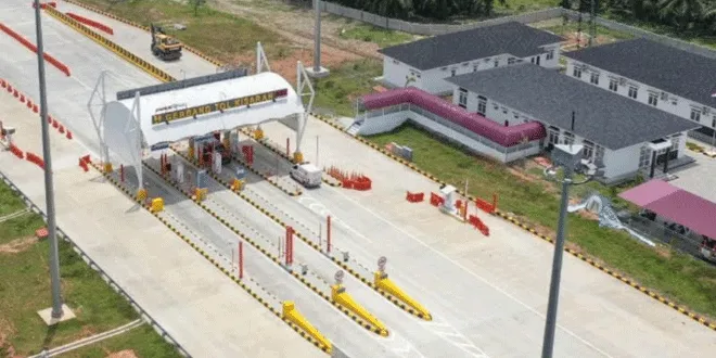 Tol Indrapura-Kisaran Seksi Lima Puluh-Kisaran Dibuka Gratis Hari Ini