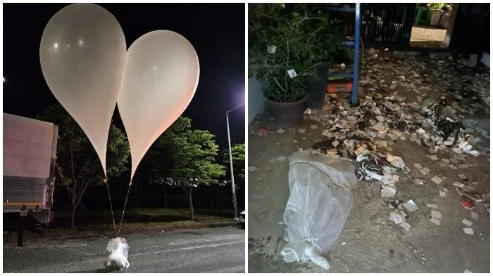 Korea Utara Kirim Balon Isi Sampah ke Korea Selatan, Kedua Negara Makin Bersitegang