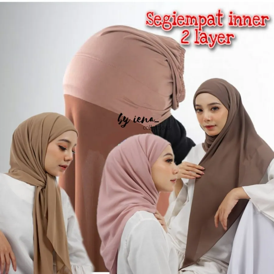 Jual SEGIEMPAT INSTANT INNER BY SUSI HIJAB ORI | Shopee Indonesia