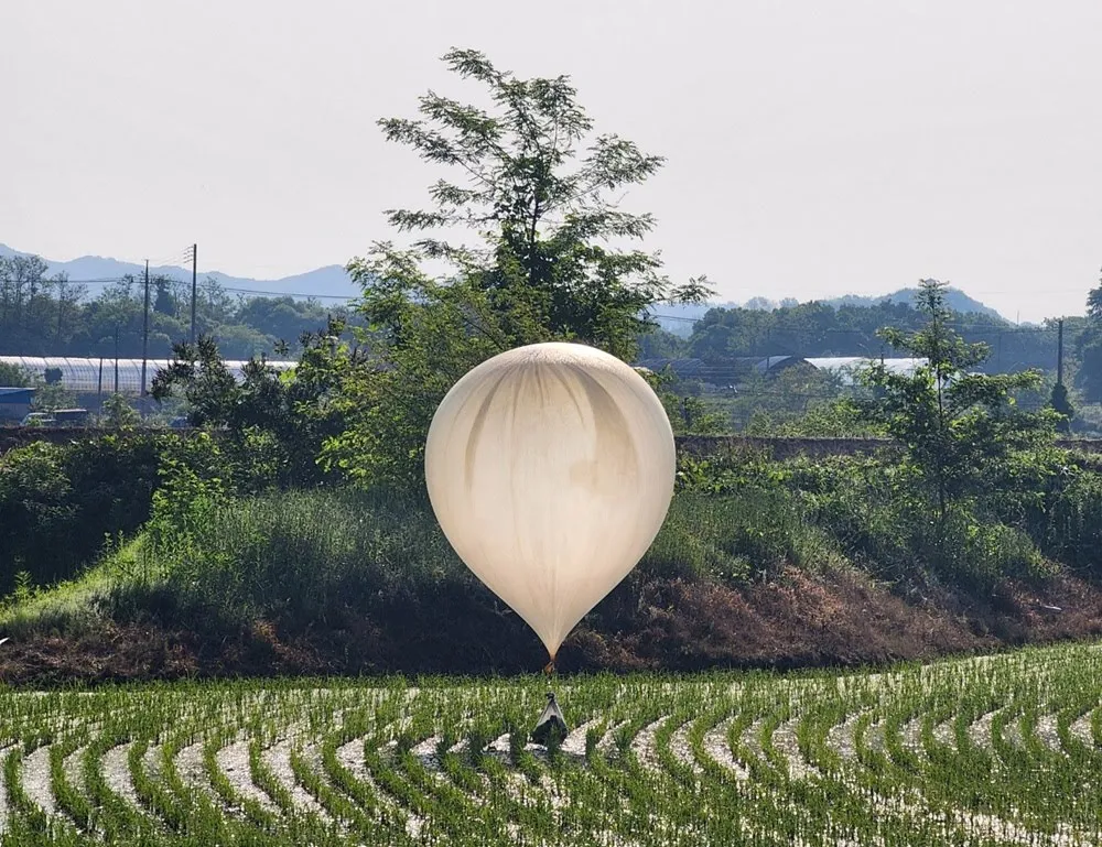 Korut Serang Korsel dengan Ratusan Balon Berisi Sampah Hingga Kotoran Hewan