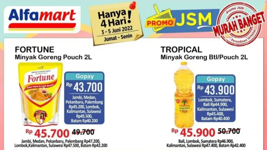 Daftar Wilayah yang Tersedia Promo JSM Alfamart 9-12 Mei 2024! Apa Wilayahmu Juga Termasuk?