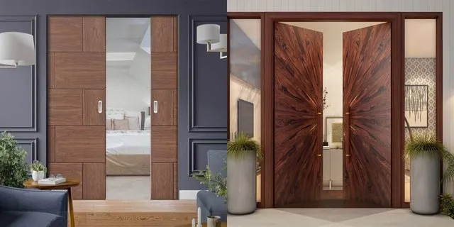 8 Pintu Minimalis Modern 2 Pintu Kayu Kekinian: Upgrade Gaya Rumah Minimalismu! 