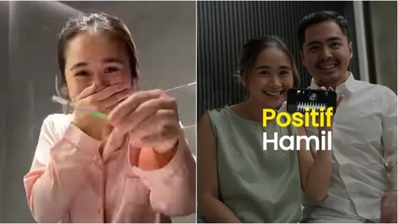 Eksklusif! Gritte Agatha Bagikan Momen Haru Saat Mengumumkan Kehamilannya (Ilustrasi)