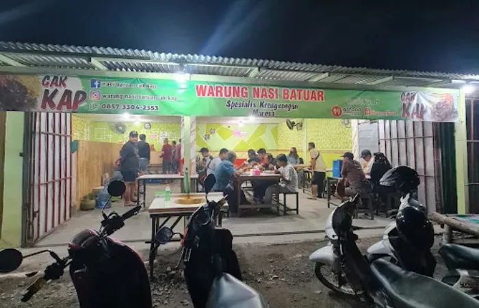 Keramaian Warung Nasi Batuar Cak Kap