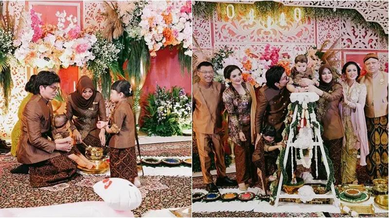 Rayakan Kegembiraan Tedak Siten Azura Putri Atta Halilintar dan Aurel dengan Tradisi Penuh Makna (Ilustrasi)
