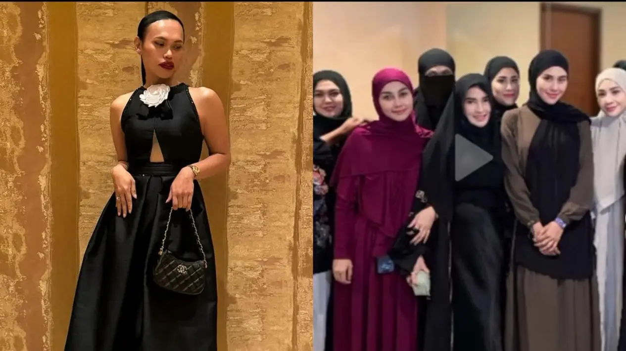 Banjir kritikan..! Wanda hara pakai cadar menghadiri pengajian ustadz Hanan attaki (Ilustrasi)