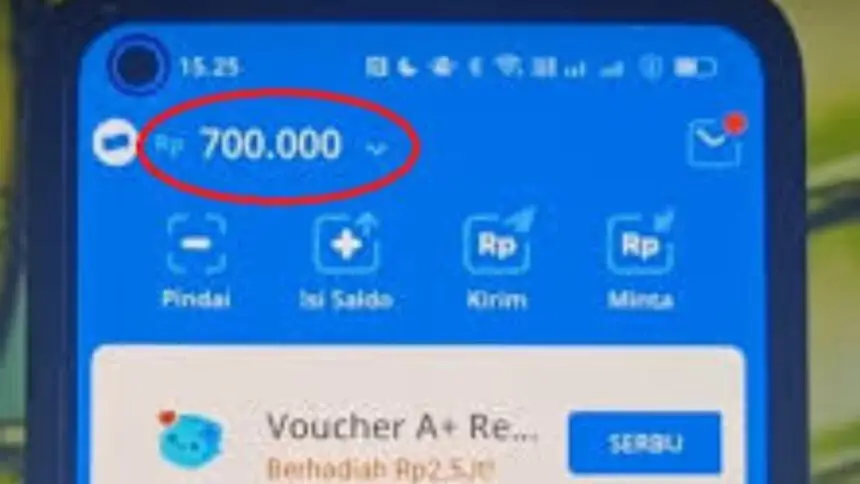 SELAMAT untuk Pengguna DANA Hari Ini! Kalian Bisa Dapat Saldo Gratis Rp700.000, Klaim Sekarang! (Ilustrasi)