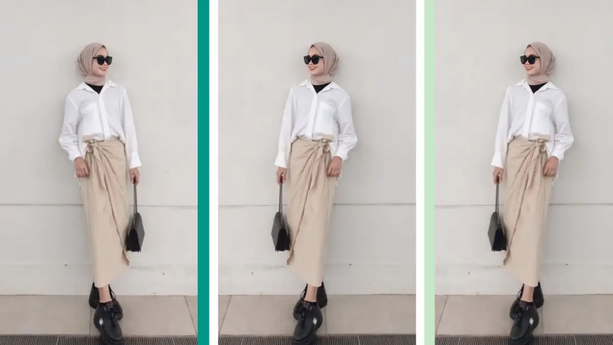 Kombinasi Rok Lilit dan Kemeja yang Nggak Basi, Intip 7 Inspirasi OOTD Simpel Tapi Fashionable Ini (Ilustrasi)