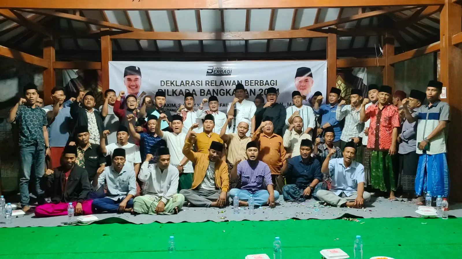 Relawan Berbagi Deklarasi Dukung Lukman Hakim-Fauzan Djak'far di Pilkada Bangkalan (Ilustrasi)