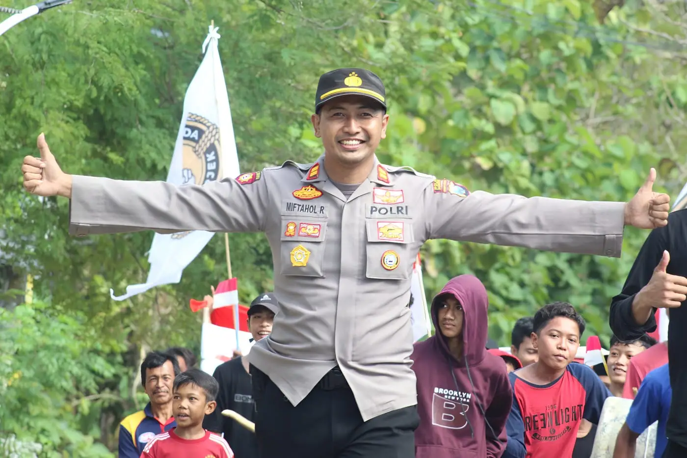 Banyak yang Kehilangan Sosok Polisi (Ilustrasi)