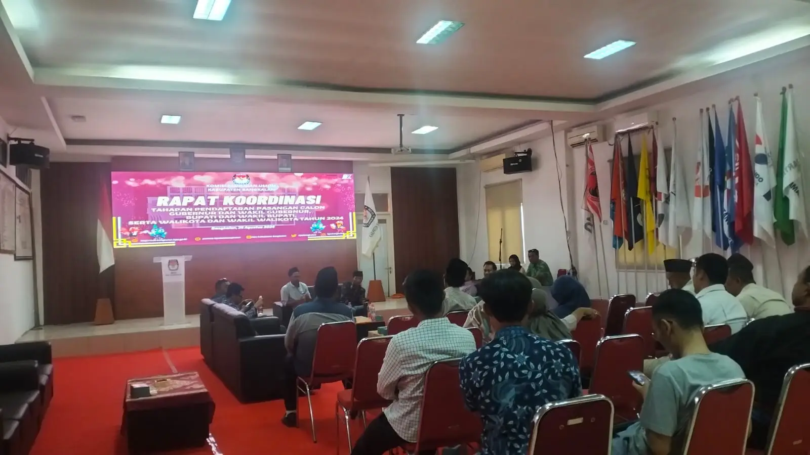 KPU Sosialisasikan PKPU 8 Tahun 2024, Pasca Putusan MK (Ilustrasi)