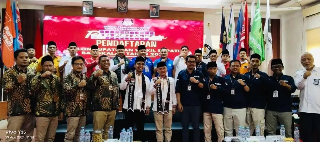 Pasangan Lukman - Fauzan Resmi Daftar Sebagai Calon Bupati dan Wakil Bupati Bangkalan ke KPU (Ilustrasi)