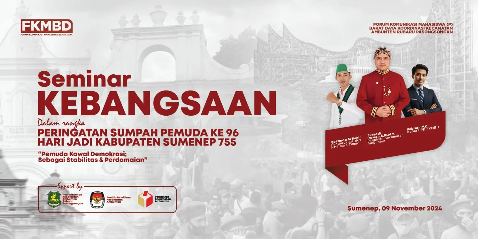 Tegakkaan Demokrasi Kabupaten Sumenep, FKMD Akan Gelar Seminar Kebangsaan (Ilustrasi)