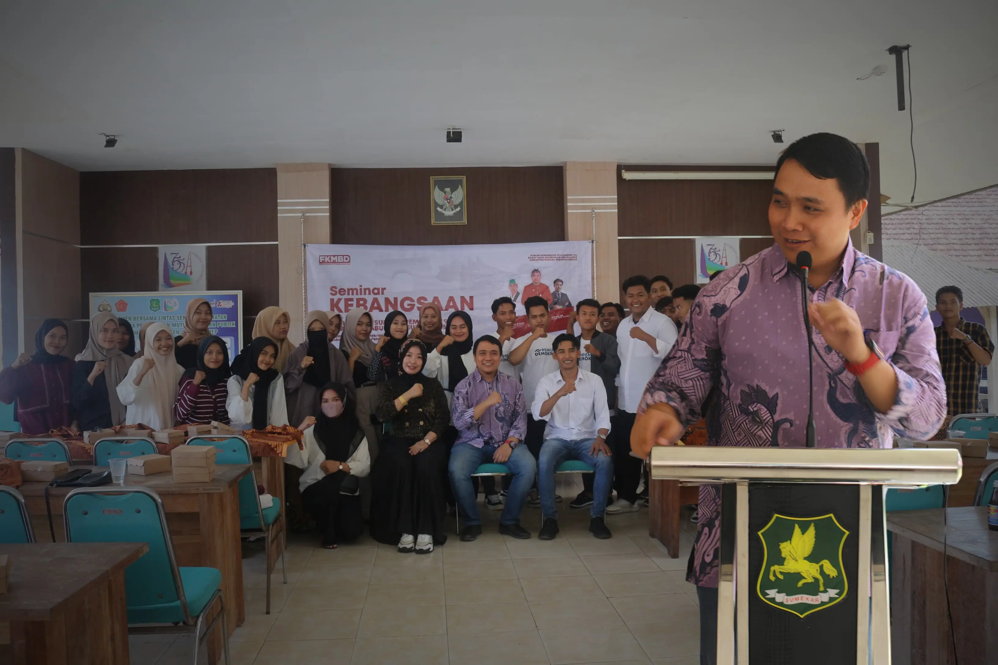 Sukses Gelar Seminar Kebangsaan; Camat Ambunten Harapkan Mahasiswa se Dapil IV Lebih Aktif Dalam Beroganisai (Ilustrasi)