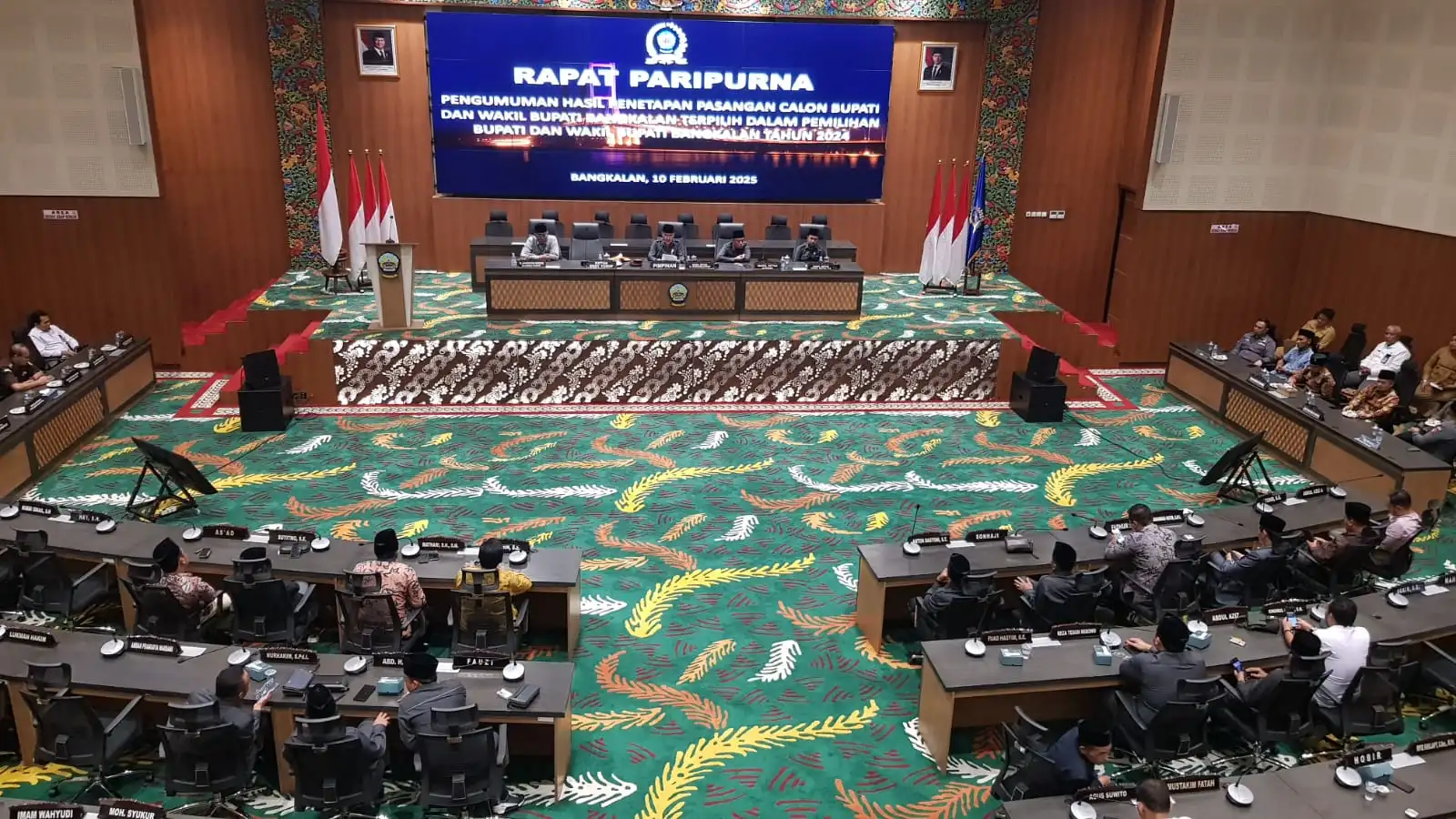 DPRD Umumkan Bupati dan Wakil Bupati Bangkalan Terpilih Hasil Pilkada 2024 (Ilustrasi)