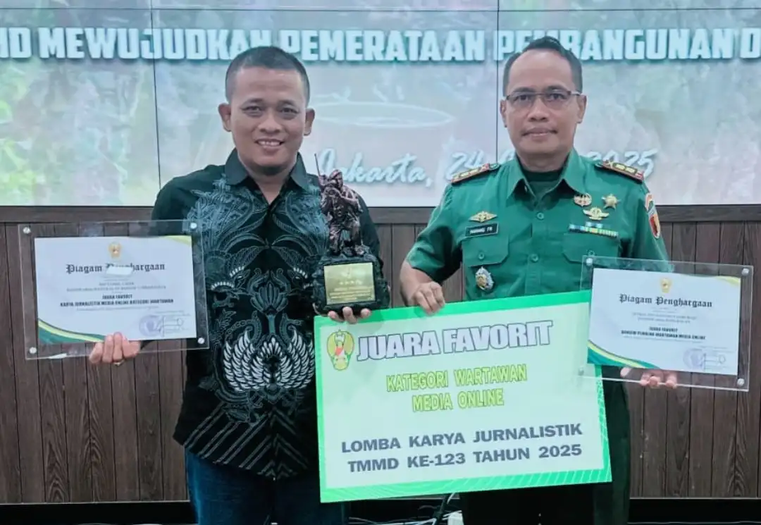 Reporter RRI Bangkalan Raih Penghargaan Favorit di LKJ TMMD 2025 (Ilustrasi)
