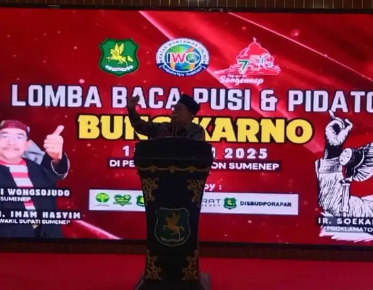 Wabup Sumenep Buka Lomba Puisi dan Pidato Bung Karno 2025 se-Madura (Ilustrasi)