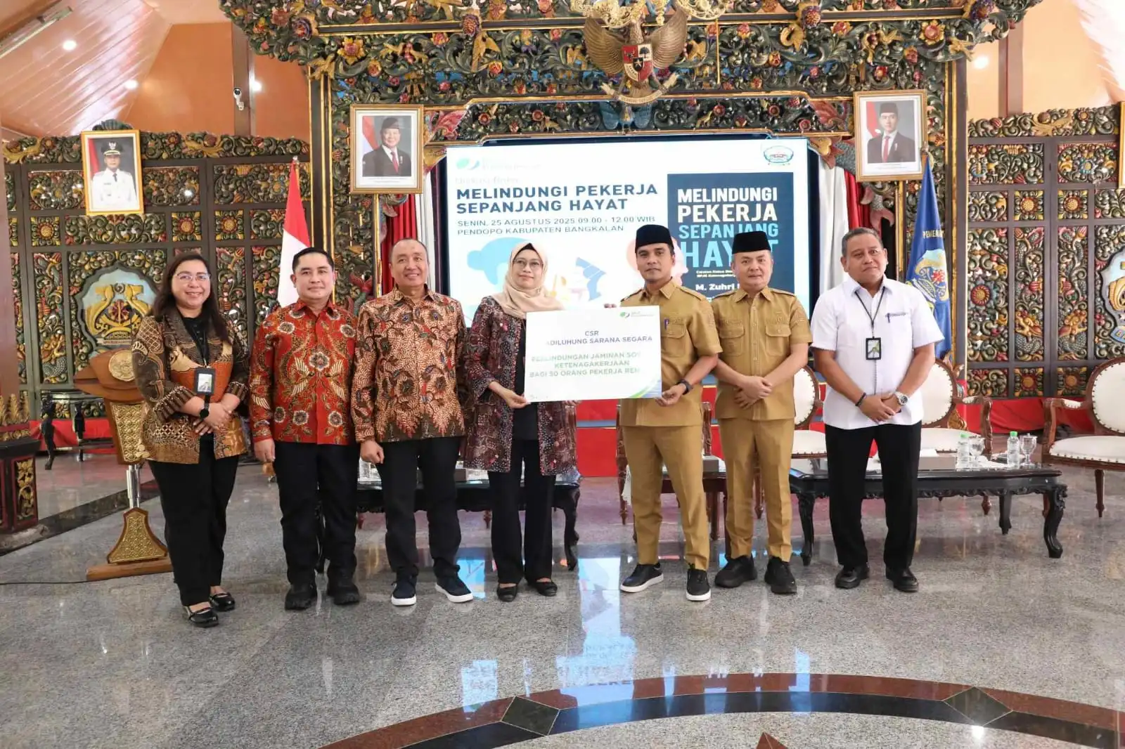 Diskusi Buku di Pendopo Bangkalan, Bupati dan BPJS Ketenagakerjaan Bahas Perlindungan Pekerja (Ilustrasi)