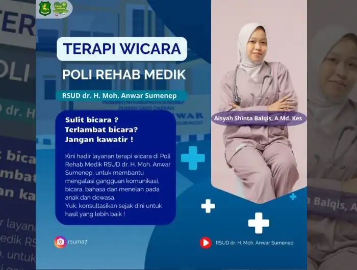 LayananTerapi Wicara Hadir di RSUD Sumenep,Bantu Atasi Ganguan Komonikasi (Ilustrasi)