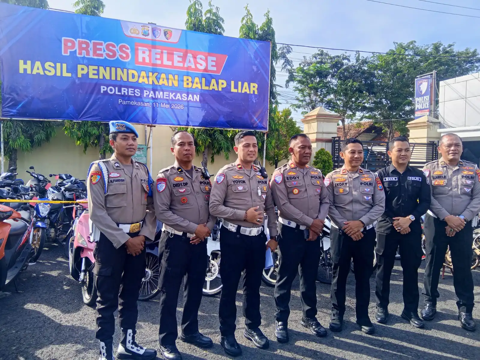 Satlantas Polres Pamekasan Intensifkan Penertiban Balap Liar,Ratusan Motor Diamankan (Ilustrasi)
