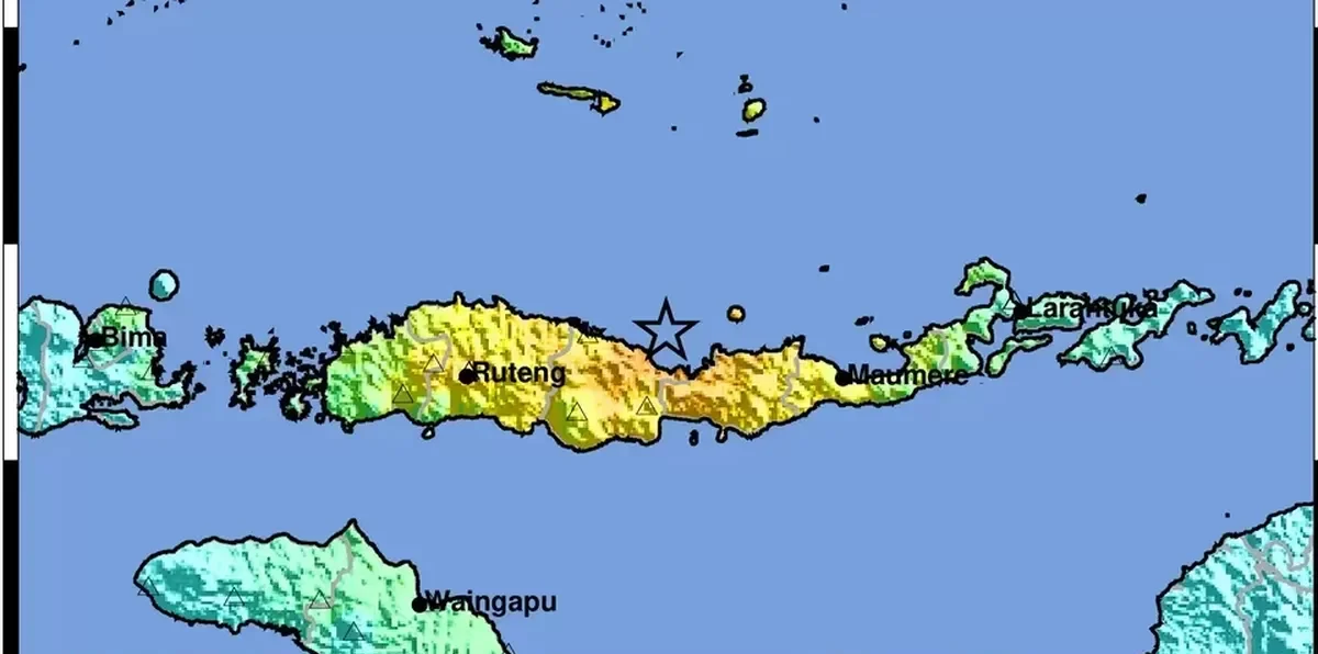 Bagaimana Sesar Naik Flores Menciptakan Gempa Bumi M 7,7 di NTT: Ilmu di Balik Patahan Bawah Laut (Ilustrasi)
