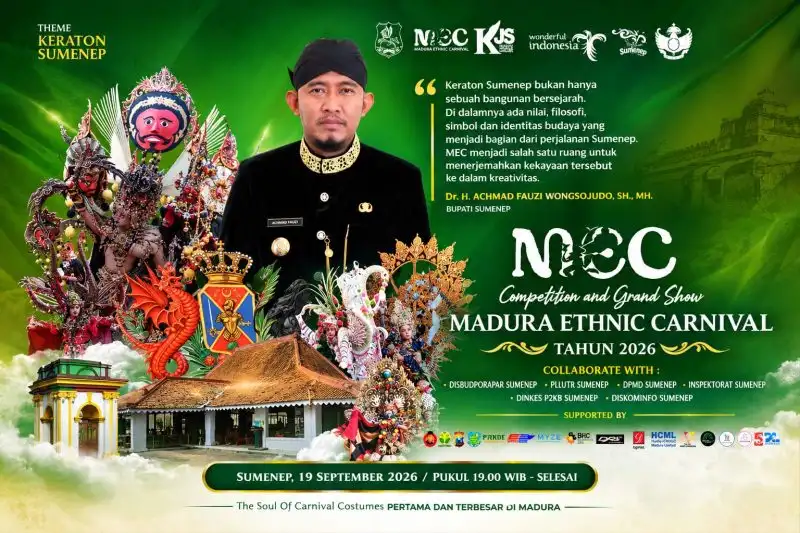 MEC 2026 Sumenep Angkat Warisan Keraton Lewat Kreativitas Generasi Muda (Ilustrasi)