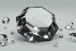 diamond, brilliant, gem